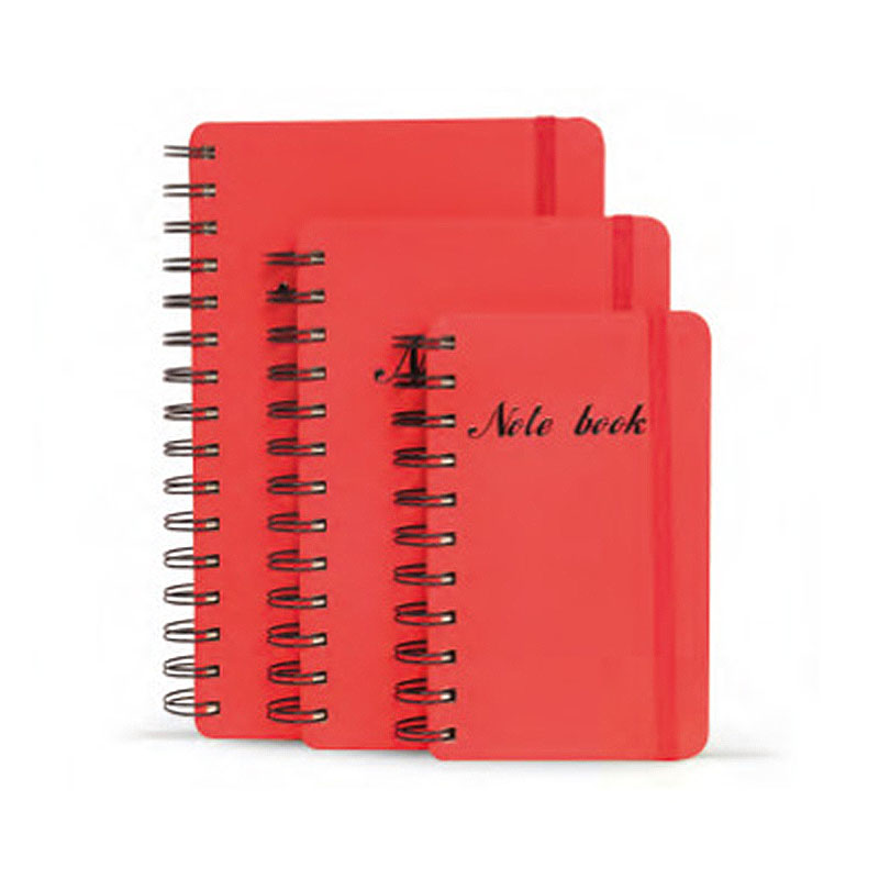 PU Leather Cover Spiral Notebook