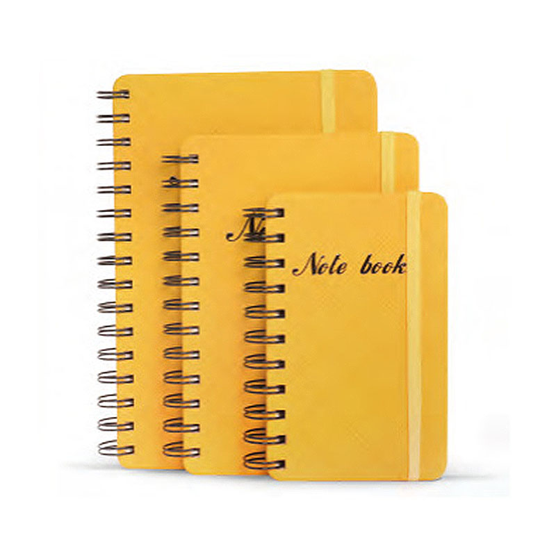 PU Leather Cover Spiral Notebook